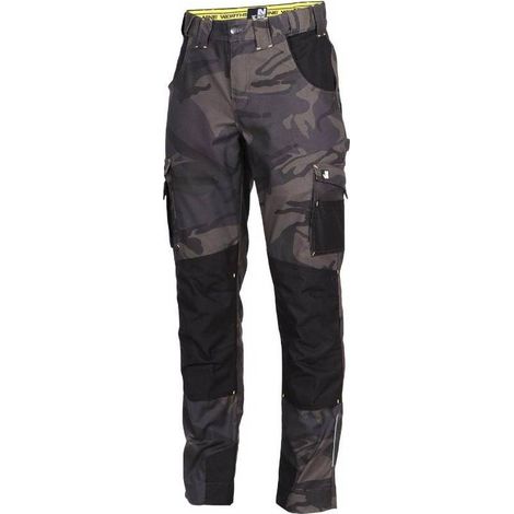 Pantalon de Travail Adam - Taille 40 - Woodland - Résistant et Confortable - D-Work