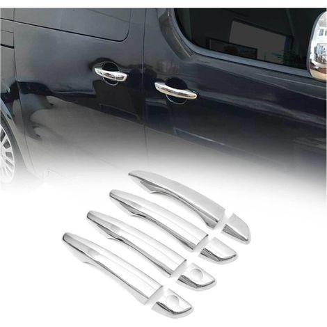Poignées de porte en acier pour Peugeot Expert Traveller 2016-2026 (lot de 8) (1/5)