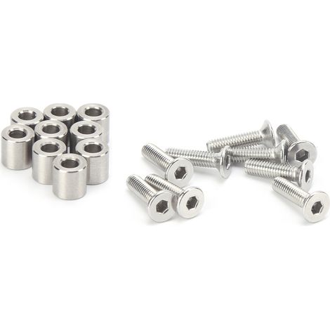 Support à Vis M3 en Acier Inox pour Prusa MK3 - Kit de Fixation (1/5)