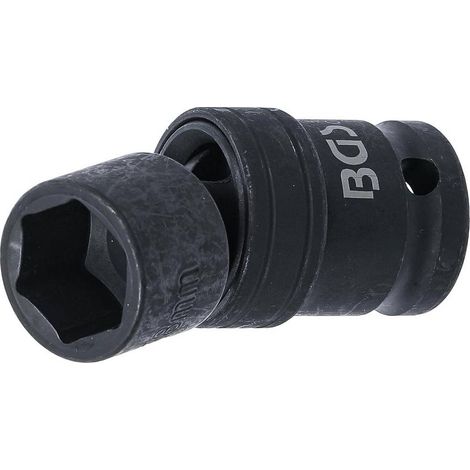 Douille à Rotule Choc 12,5 mm (1/2) 18 mm - Acier Résistant - Utilisation Professionnelle, Zones Difficiles - D-Work