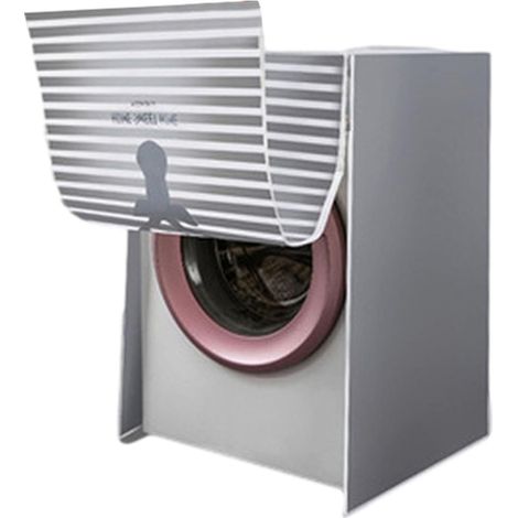 Housse de machine à laver imperméable pour machine à laver à chargement par le haut, pour machine à laver et sèche-linge (1/5)