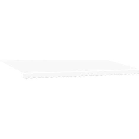 Maison Exclusive - Tenda Retrattile Bianco 600 × 300 cm Poliestere e Acciaio