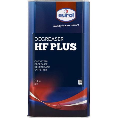 Dégraissant Eurol hf plus 5 kg biodégradable évaporation faible