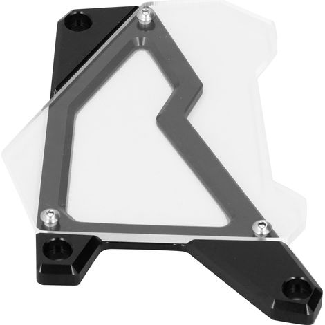 CNC-gefräster Vorderradschutz aus Aluminium für S1000RR, S1000R (schwarz) (1/5)