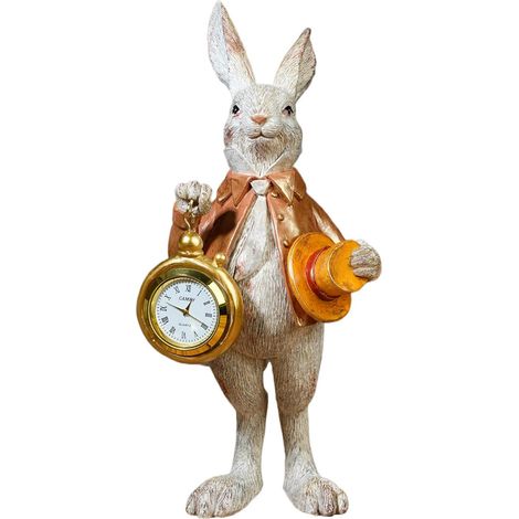 Figurines de Pâques - Horloge Décorative Animaux Drôles Intérieur - (1/5)