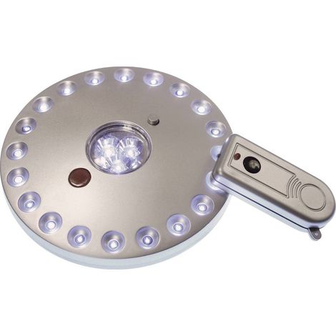 Lampe spot 20+3 LED avec télécommande norme IP 20 (intérieur)- as - Schwabe 46960 (1/2)