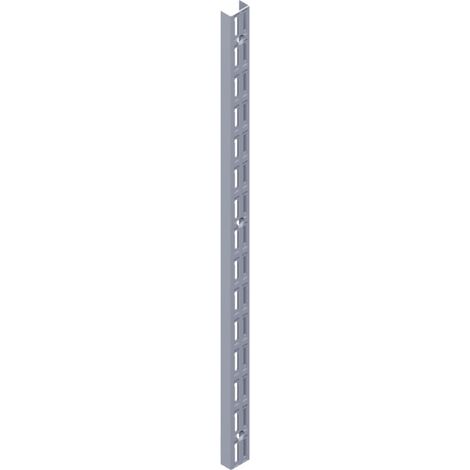 DIY, Wandschiene 10002 zweireihig,L 2.290mm weiß 10 Stk (1/3)