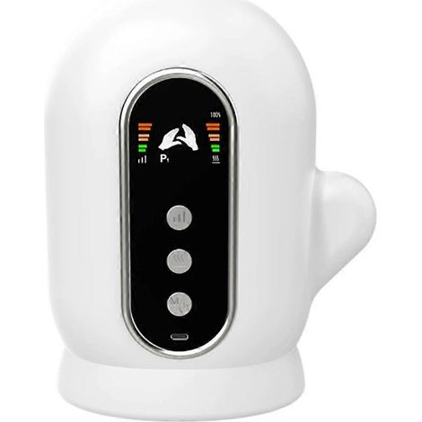 Appareil de massage des mains 3 en 1 par compression d'airbag : massage des poignets, des doigts et des paumes, relaxation musculaire à domicile. (1/5)