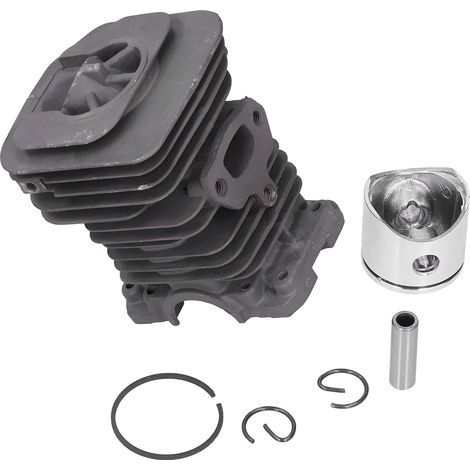 Zylindrische Kolbenbaugruppe, robuster Aluminium-Kettensägenzylinder für 136, 137, 141 und 142 zur Verwendung im Garten. (1/5)
