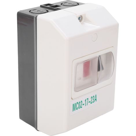 Interrupteur de protection moteur MC02-17-23A 50/60 Hz ABS étanche 220/380 V (1/5)