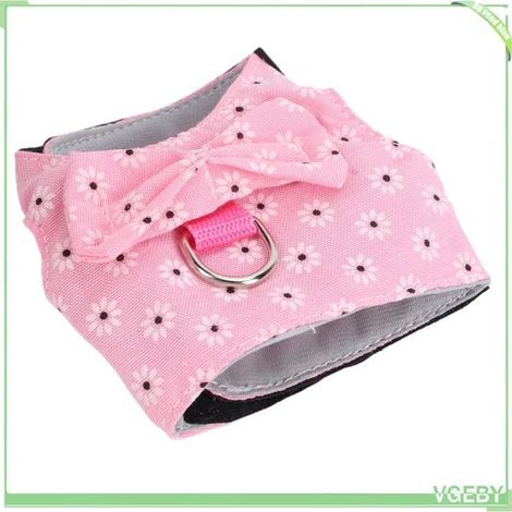 Gilet harnais - FAFEICY - S - Anti-évasion (2 boucles) - Rembourré confortable - Rose (1/5)