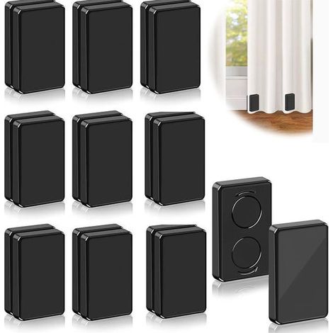 20PCS Contrepoids robustes pour rideaux d'extérieur, contrepoids magnétiques, étanches et résistants au vent,pour panneaux de gazebo,nappes