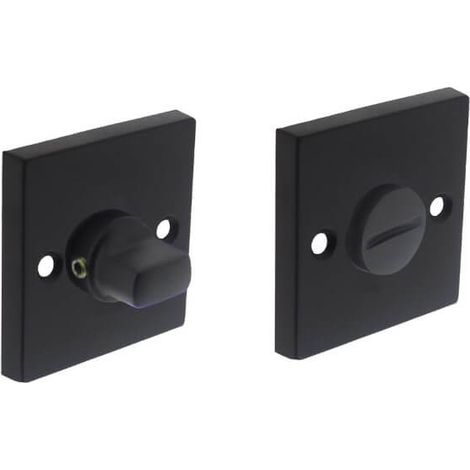 Fermeture des toilettes Tira Trou de vis carré noir - 0023.318460