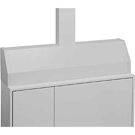 Hager FZ445N canaleta de almacenamiento blanco puro 132 cm
