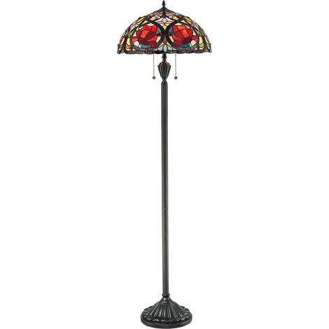 Elstead Larissa - 2 Licht Stehlampe Vintage Bronze, E27 (1/4)