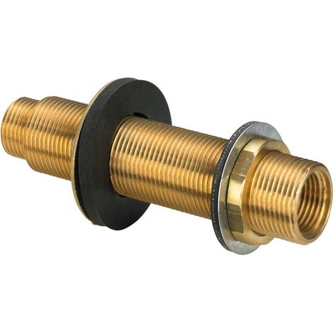 Viega Raxofix Wanddurchführung, Rp 1/2, G 3/4, L 120 Rotguss Modell 2132.9, 470913 (1/2)