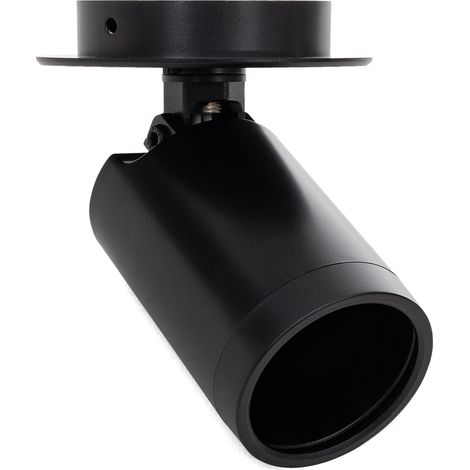 Strahler für Einbau/Aufbau Davos für GU10 Glühbirne Schwarz