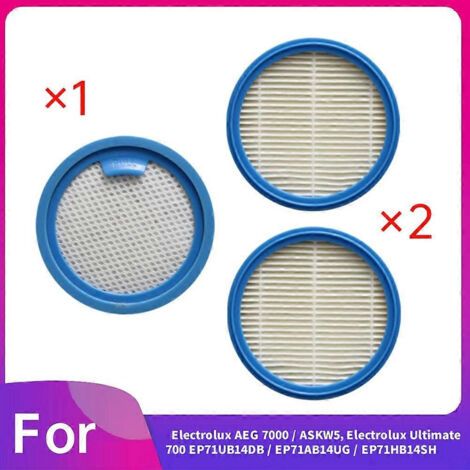 NALOOKAMIC Filtre de remplacement pour robot Electrolux AEG 7000 / ASKW5, Electrolux Ultimate 700 EP71UB14DB / EP71AB14UG / EP71HB14SH