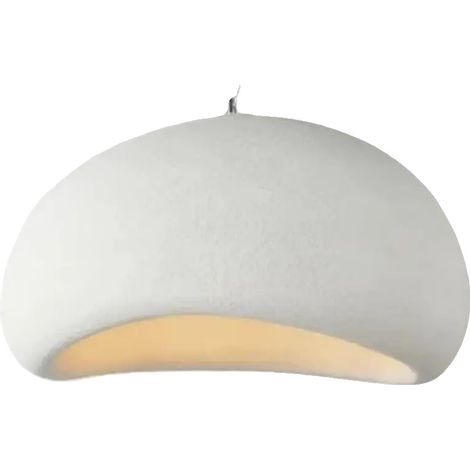 Lámpara colgante, elegante diseño en resina, compatible con E27, J01-B-a, 30 cm, bombilla no incluida. (1/2)