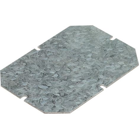 Plaque de montage métal épaisseur 15/10e pour boîtiers industriels 270x170mm LEGRAND 035814 (1/2)