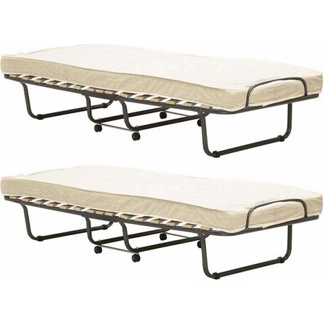 Lit d'appoint pliant Como (Lot de 2) (1/4)