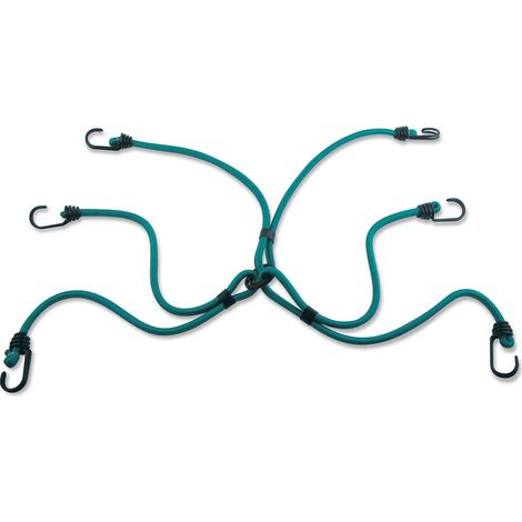 MASTER LOCK Cavo elastico Twin Wire™ ragno [6 Ganci invertiti] 3105EURDAT - Ideale per Carichi da Portare in Bici, in Moto (1/5)