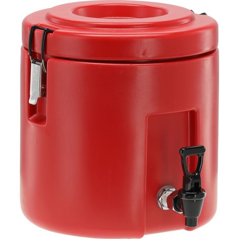 Récipient isotherme, chauffe-plats pour aliments 9L avec robinet de vidange
