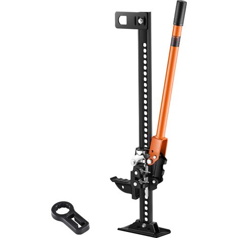 VEVOR Fattoria Cric, 86 cm Capacita 3,18 T, Cric Commerciale Fuoristrada, Cric Paraurti Sollevatori per Impieghi Gravosi con Intervallo di Sollevamento di 130,1-711,2 mm per Trattore, Camion, SUV