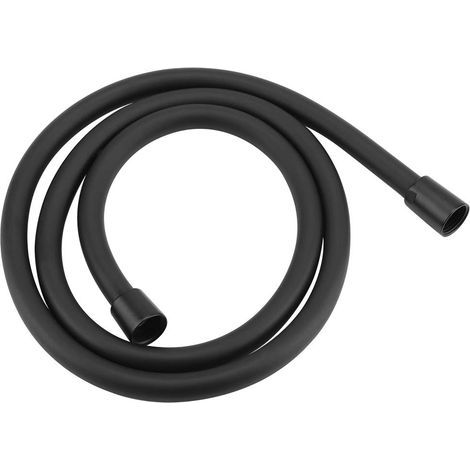1,5 m langer schwarzer Duschschlauch, flexible Schläuche aus mattem PVC, Duschkopf für Badezimmer und Toilette, Duschbeutel, Sprüher-Ersatzverlängerung, explosionsgeschützt (1/5)