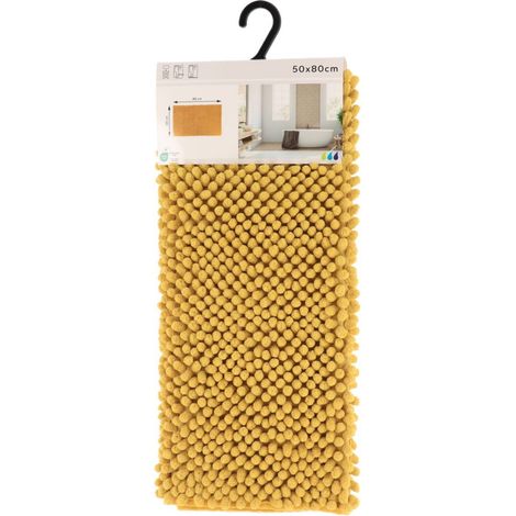 Palline per tappeti in microfibra 50x80 cm - senape - Tendance