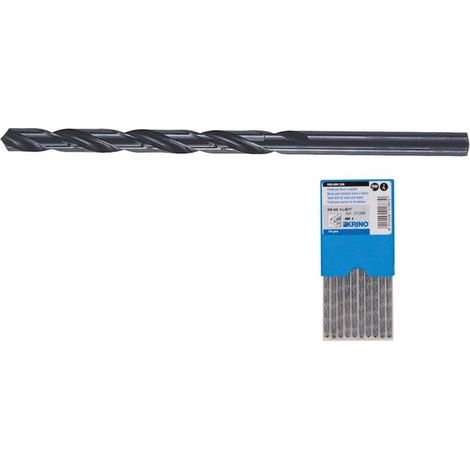 10 x PUNTA HSS  PROLUNGATA D  4,5 MM