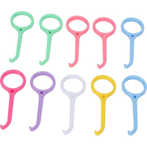 10 pièces Outil de Retrait Aligner Petite Taille Facile à Utiliser Soins Dentaires Appareil Orthodontique (1/5)