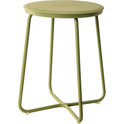 COSMIC Multi Functional Stool,Small Side Table, Green, Geyser Collection