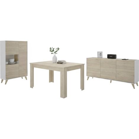 Conjunto de Muebles de Sala Tifton, Cajones, Modular, 7 Estantes, Roble Marrón