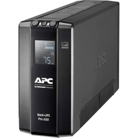 Onduleur APC Back-UPS Pro BR650MI line-interactive 650 VA 390 W 230 V AVR USB 6 prises C13 noir (1/5)