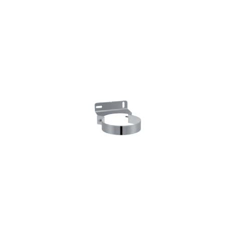 Collier de fixation mural coaxial inox - Øi 125 (1/2)