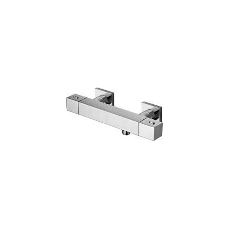 Robinet thermostatique douche QUADRI Chromé - Cristina Ondyna QD48151 (1/2)