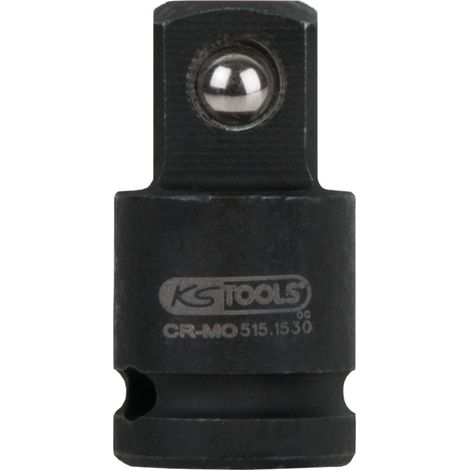 KS Tools 515.1530 1/4'' Kraft-Stecknuss-Adapter, 1/4''F x 3/8''M (1/3)