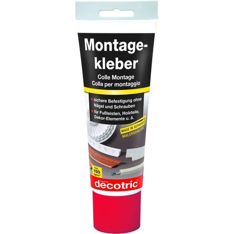 Decotric Montage- und Universalkleber 300 g, lösemittelfrei Montagekleber