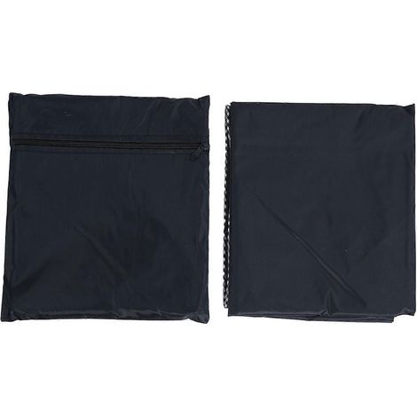 Waschmaschinenabdeckung aus Polyester, staubdicht, sonnen- und feuchtigkeitsbeständig, Abdeckung für Frontlader-Trockner (H)