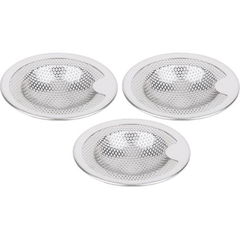 Passoire d'évier en acier inoxydable, bouchon anti-obstruction, filtre, panier récupérateur, outil de cuisine (M) (1/5)