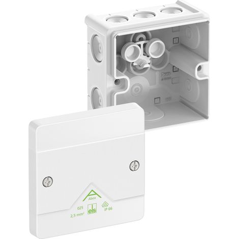Spelsberg Abox 025-L/w, IP66, 2,5mm², halogenfrei, weiß, 80210001