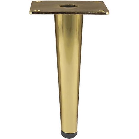 Pieds de rechange pour meubles en fer forgé, pieds de canapé et de lit en métal, faciles à installer, support à angle droit, pieds de table, dorés. (1/5)