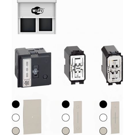 Bticino Kit gestione tapparelle Centralizzato APP Wireless Living Now - K2010KITN nr.01 Tapparella