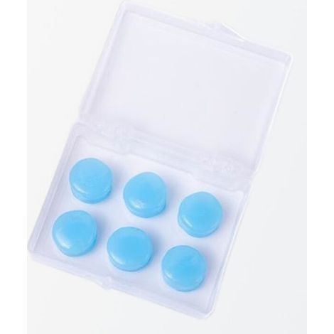 pair 6 bouchons d'oreilles, réduction du bruit du sommeil, bouchons d'oreilles de natation, bouchons d'oreilles en silicone réutilisables et moulables