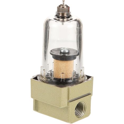 Kompressor-Luftfilter mit Polycarbonat-Druckregler und Wasserabscheider für pneumatische Werkzeuge und Industriegeräte (1/5)