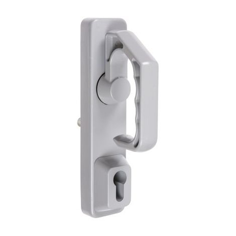JPM – Poignée rotative extérieure demi-cylindre européen anti-panique – Réversible – Fixation traversante – Pour portes bois, métal, PVC, aluminium (1/6)