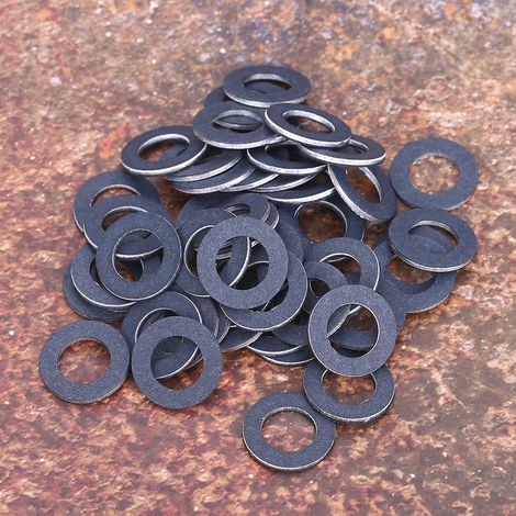 50 joints de bouchon de vidange 90430-12031, pièces de rechange d'origine compatibles avec Toyota/Lexus (1/5)