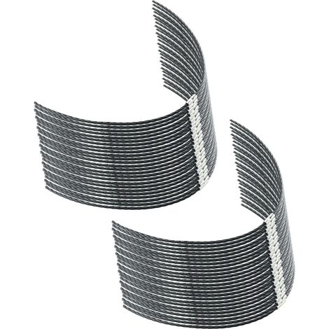 Lot de 50 - F016800431 Fils de Rechange pour Débroussailleuse AFS 23 à 37 (37cm x 3,5mm)