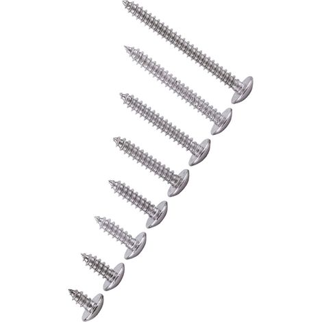 Set mit 200 Phillips M3-Selbstschneidschrauben aus Edelstahl 304 (1/5)